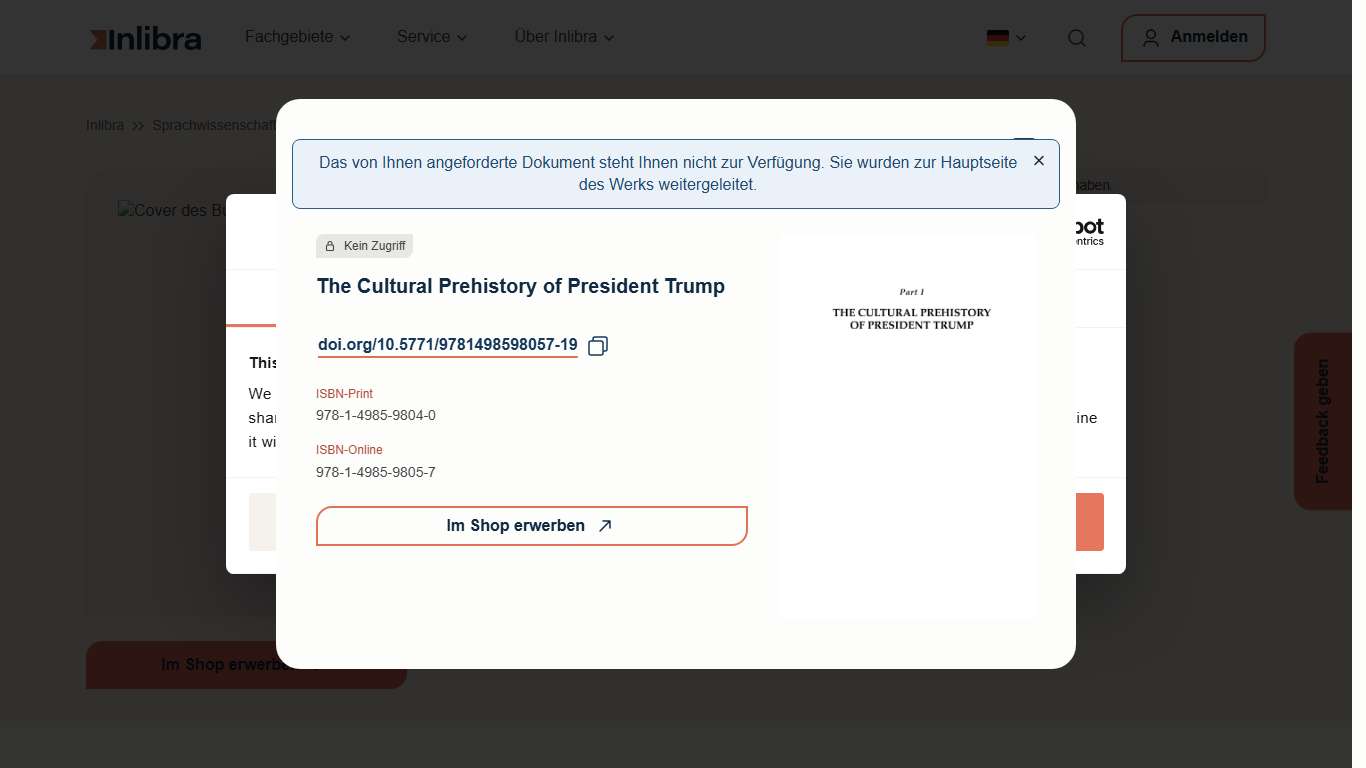 Trump Fiction - Inlibra